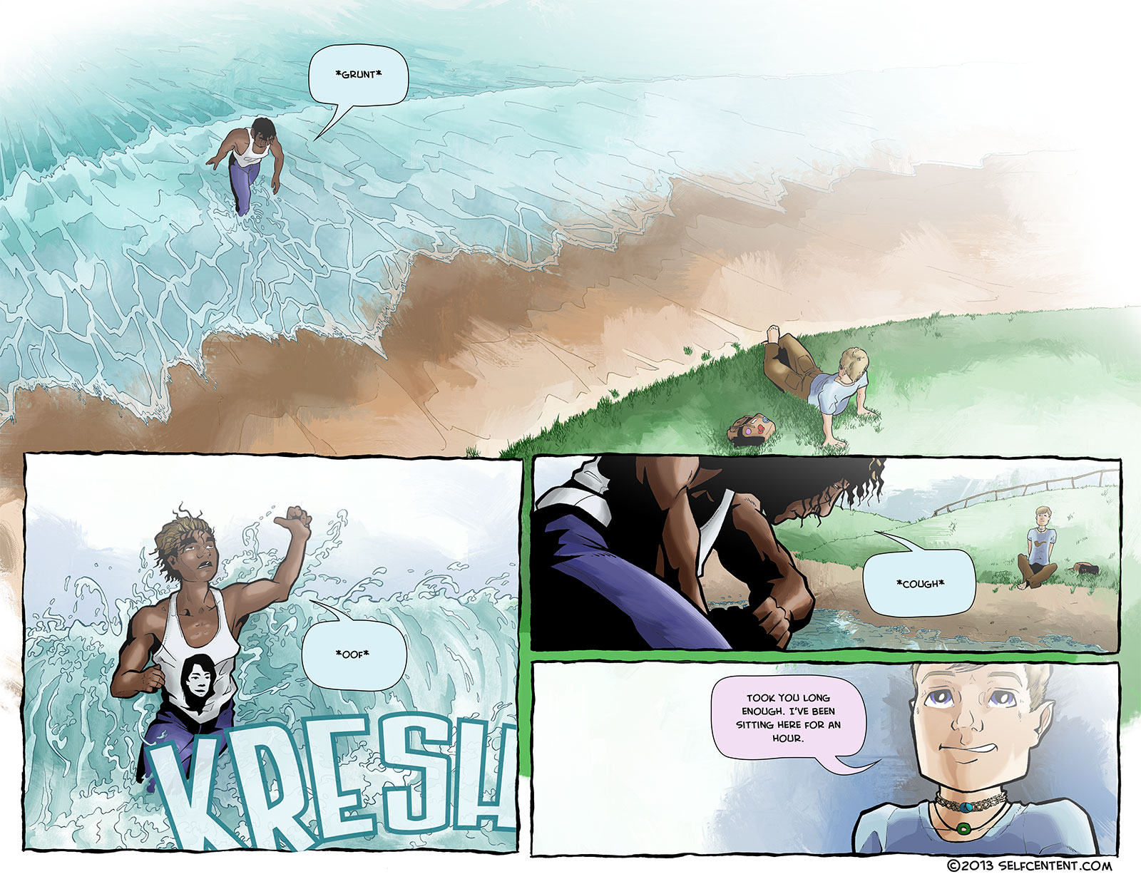 Aurorae Graphic Novel Volume 1 Pages 3-4